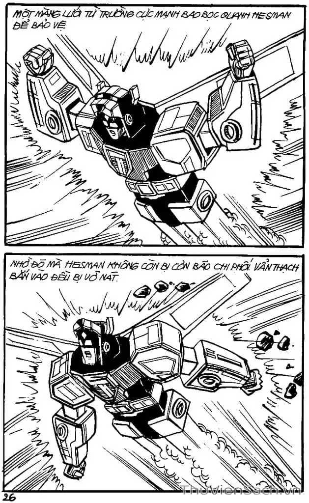Truyện Tranh Dũng Sĩ Hesman trang 4