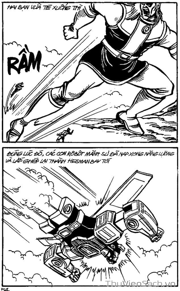 Truyện Tranh Dũng Sĩ Hesman trang 4