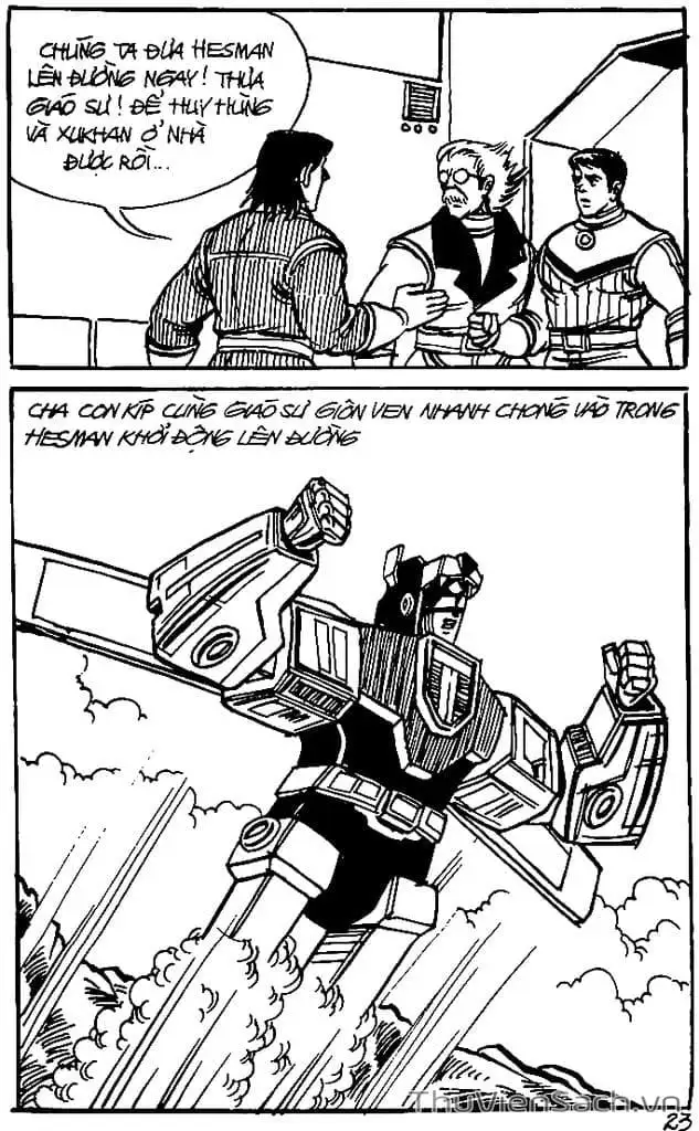 Truyện Tranh Dũng Sĩ Hesman trang 4