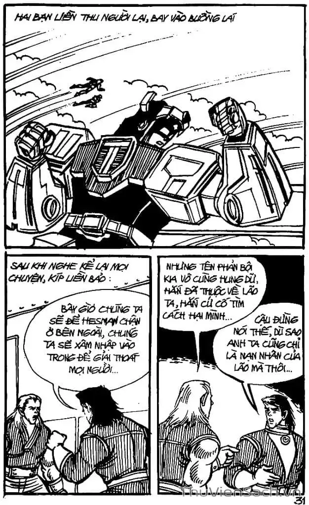 Truyện Tranh Dũng Sĩ Hesman trang 4