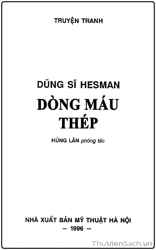 Truyện Tranh Dũng Sĩ Hesman trang 9947