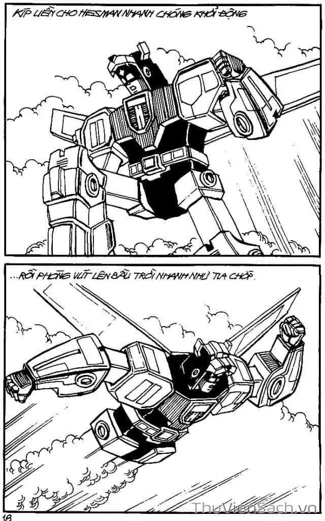 Truyện Tranh Dũng Sĩ Hesman trang 4
