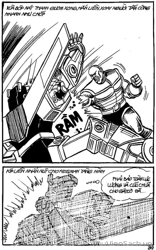 Truyện Tranh Dũng Sĩ Hesman trang 4