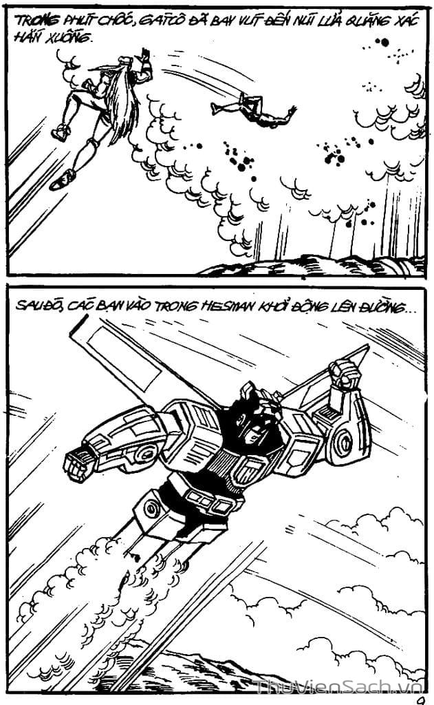 Truyện Tranh Dũng Sĩ Hesman trang 4