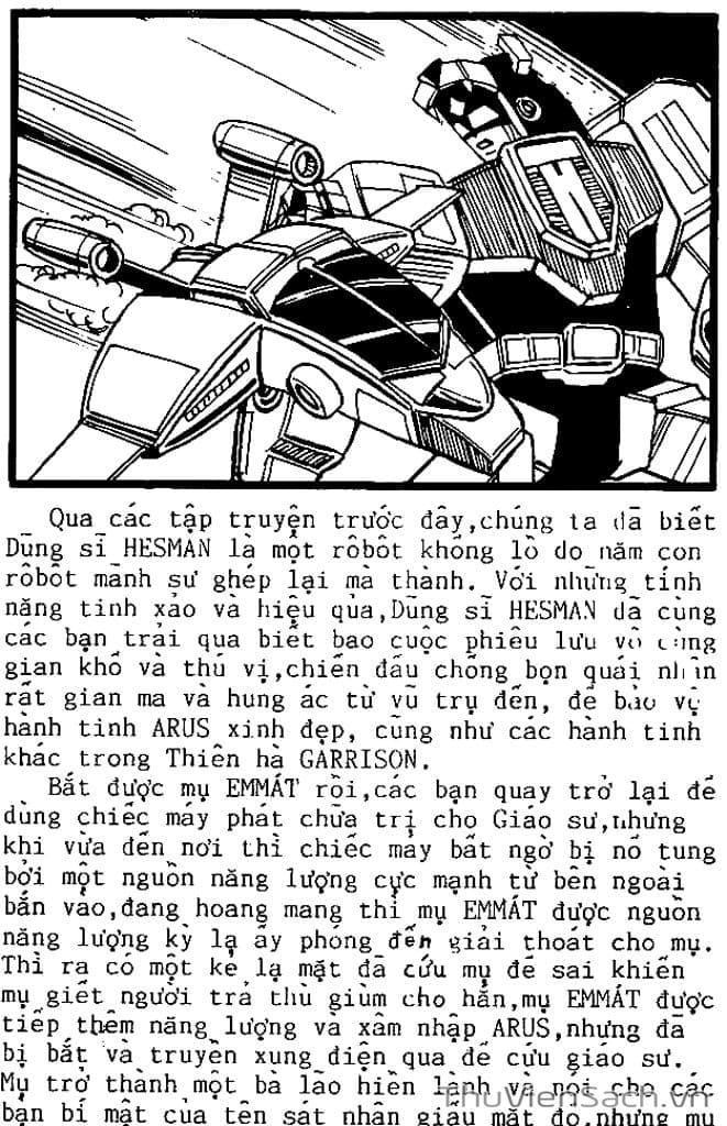 Truyện Tranh Dũng Sĩ Hesman trang 4