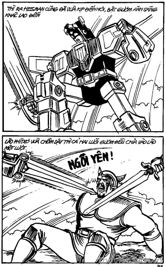 Truyện Tranh Dũng Sĩ Hesman trang 4