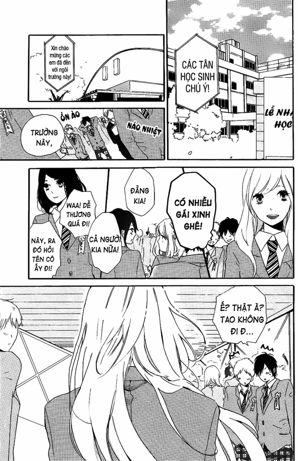 Truyện Tranh Tình Yêu Tuổi Teen Ngọt Ngào - Hibi Chouchou trang 4