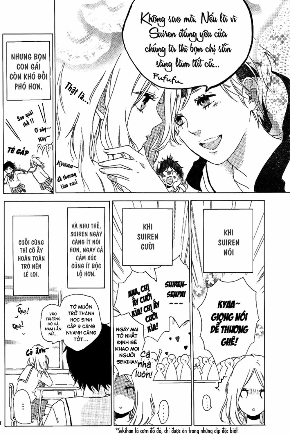 Truyện Tranh Tình Yêu Tuổi Teen Ngọt Ngào - Hibi Chouchou trang 4