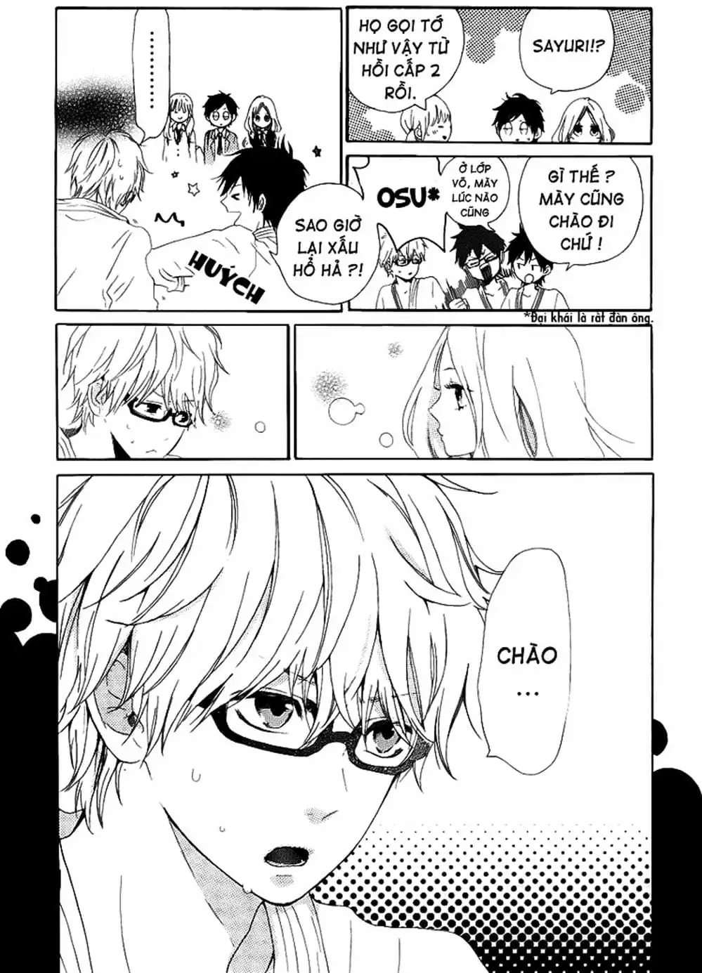 Truyện Tranh Tình Yêu Tuổi Teen Ngọt Ngào - Hibi Chouchou trang 4