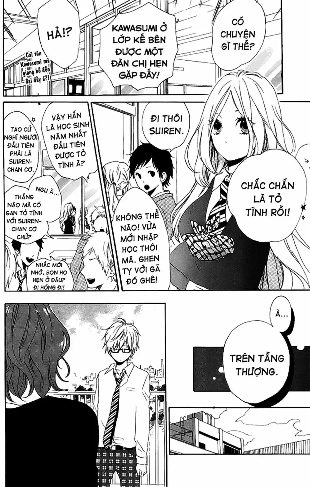 Truyện Tranh Tình Yêu Tuổi Teen Ngọt Ngào - Hibi Chouchou trang 4