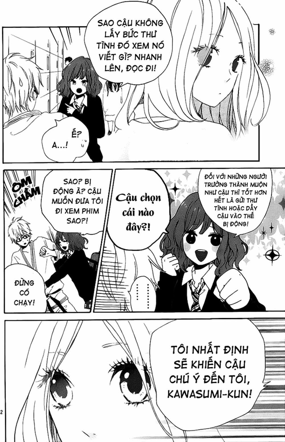 Truyện Tranh Tình Yêu Tuổi Teen Ngọt Ngào - Hibi Chouchou trang 4