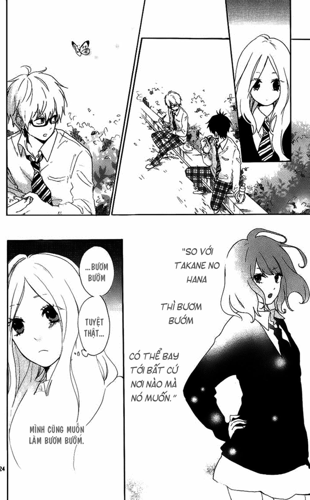 Truyện Tranh Tình Yêu Tuổi Teen Ngọt Ngào - Hibi Chouchou trang 4