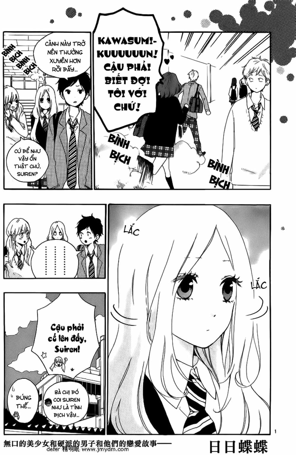 Truyện Tranh Tình Yêu Tuổi Teen Ngọt Ngào - Hibi Chouchou trang 4