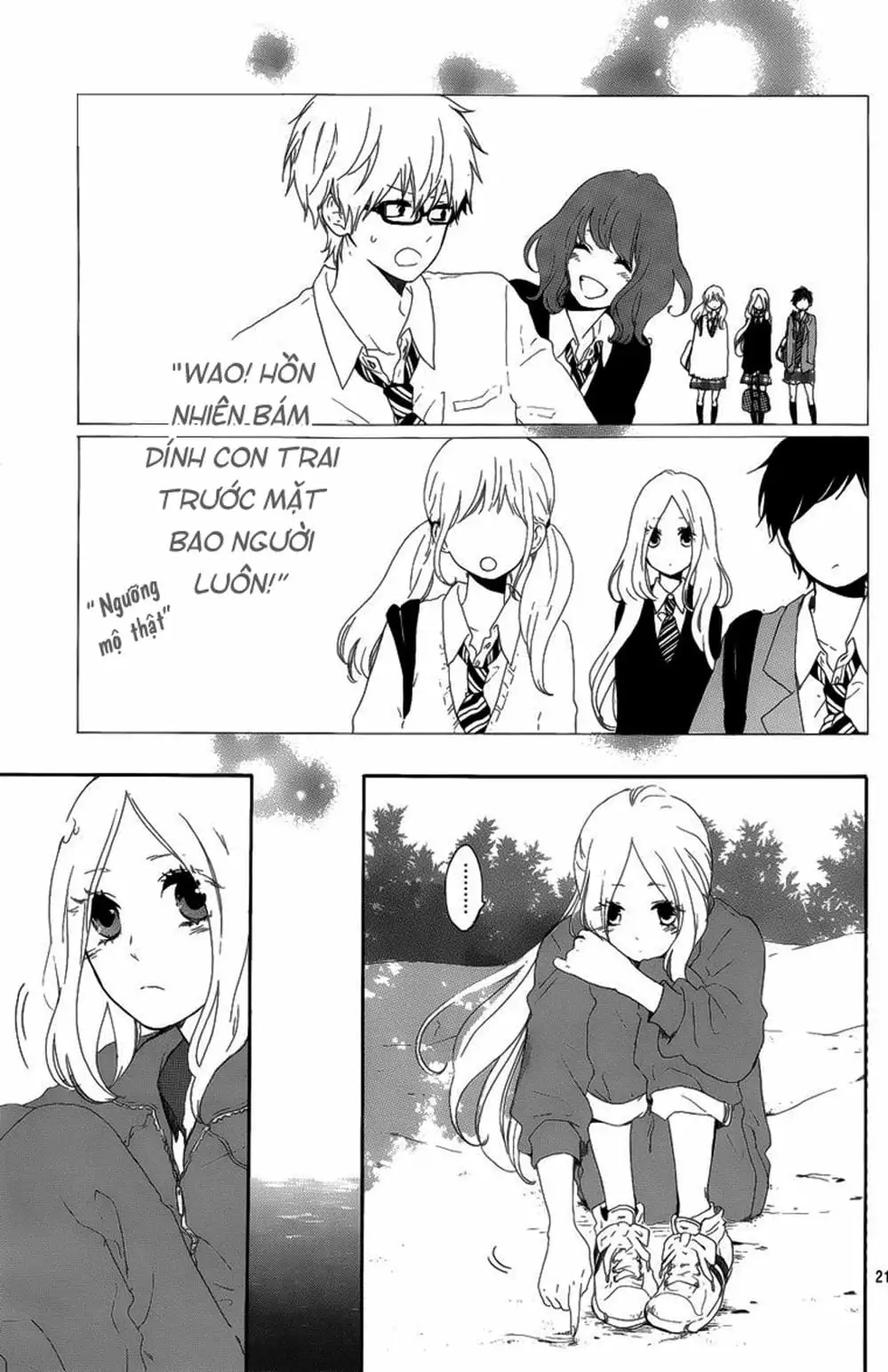 Truyện Tranh Tình Yêu Tuổi Teen Ngọt Ngào - Hibi Chouchou trang 4
