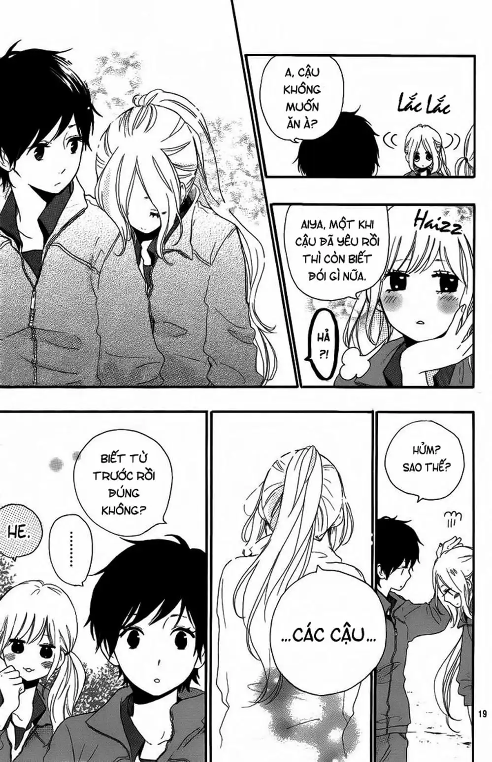 Truyện Tranh Tình Yêu Tuổi Teen Ngọt Ngào - Hibi Chouchou trang 4