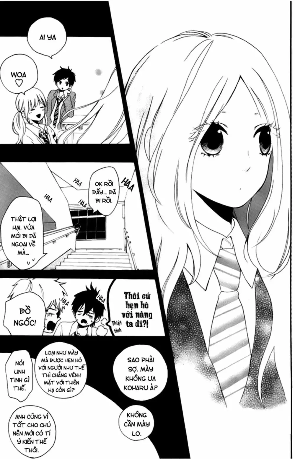 Truyện Tranh Tình Yêu Tuổi Teen Ngọt Ngào - Hibi Chouchou trang 4