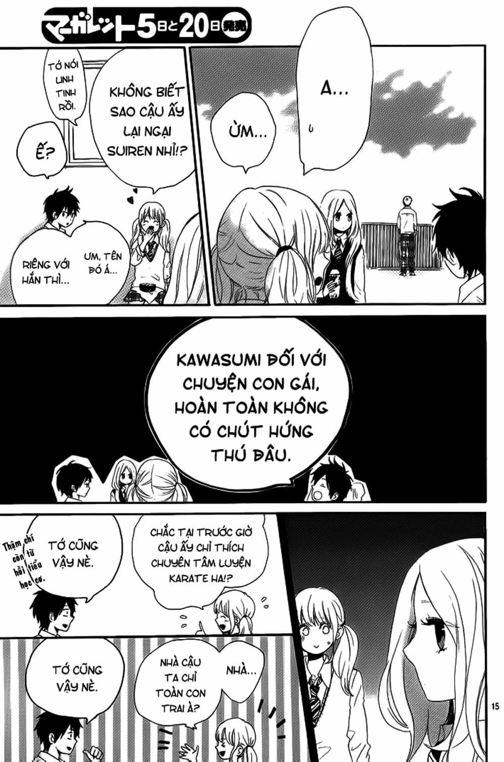 Truyện Tranh Tình Yêu Tuổi Teen Ngọt Ngào - Hibi Chouchou trang 4