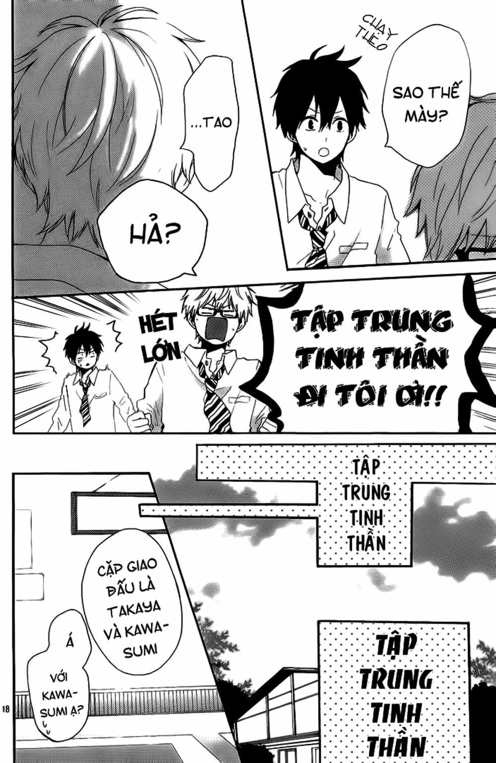 Truyện Tranh Tình Yêu Tuổi Teen Ngọt Ngào - Hibi Chouchou trang 4