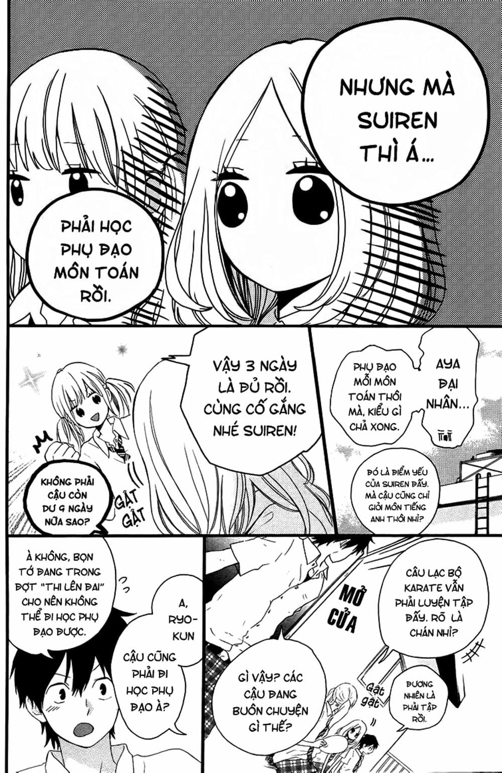 Truyện Tranh Tình Yêu Tuổi Teen Ngọt Ngào - Hibi Chouchou trang 4