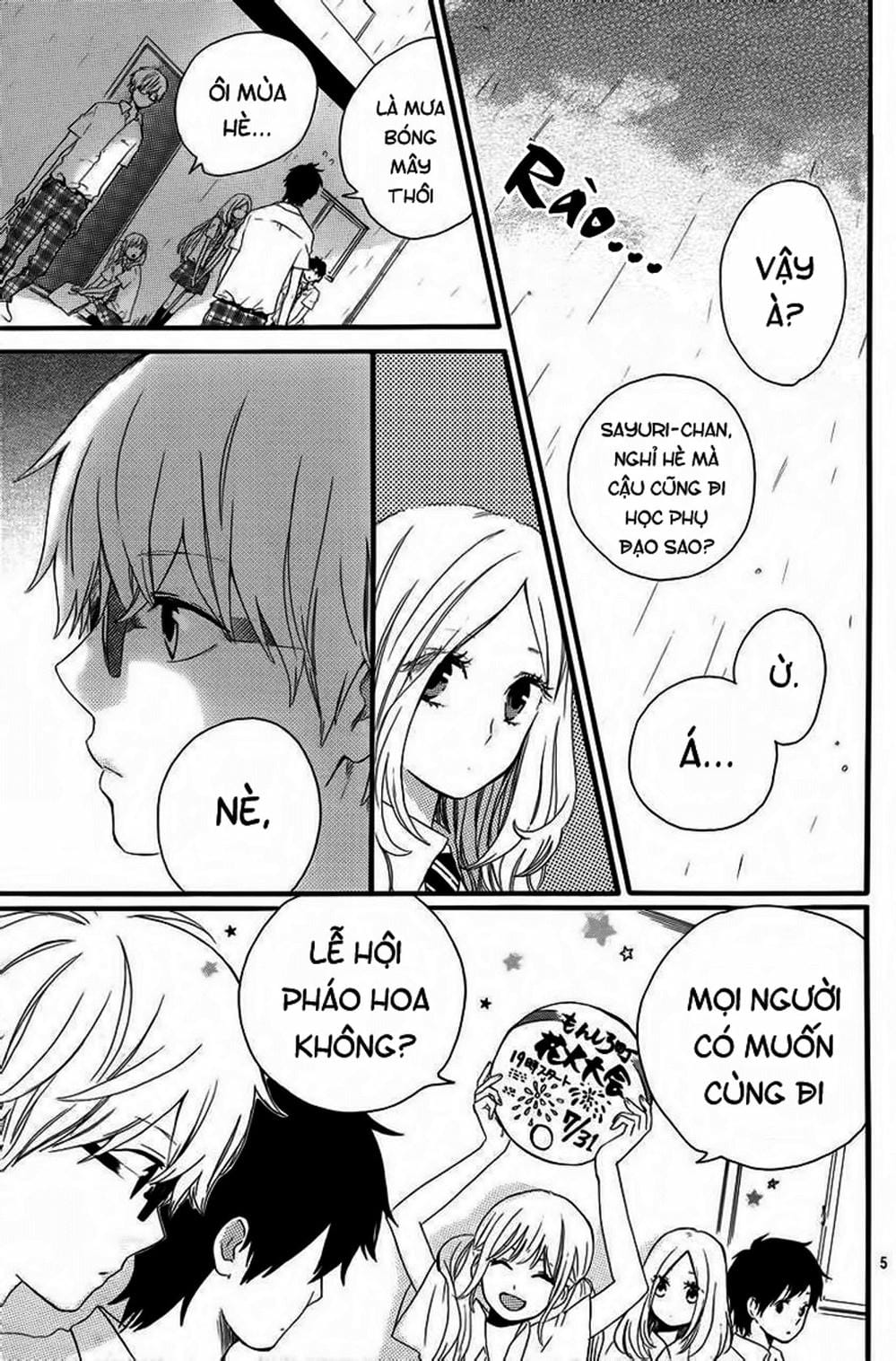 Truyện Tranh Tình Yêu Tuổi Teen Ngọt Ngào - Hibi Chouchou trang 4