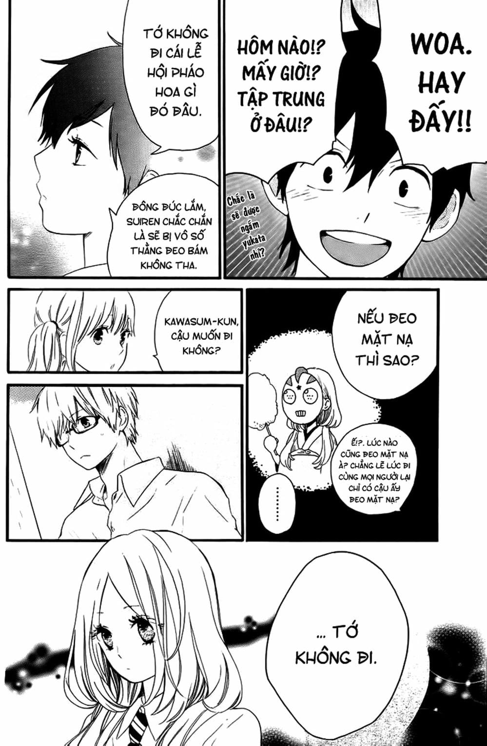 Truyện Tranh Tình Yêu Tuổi Teen Ngọt Ngào - Hibi Chouchou trang 4