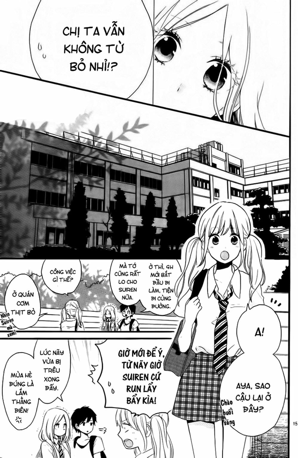 Truyện Tranh Tình Yêu Tuổi Teen Ngọt Ngào - Hibi Chouchou trang 4