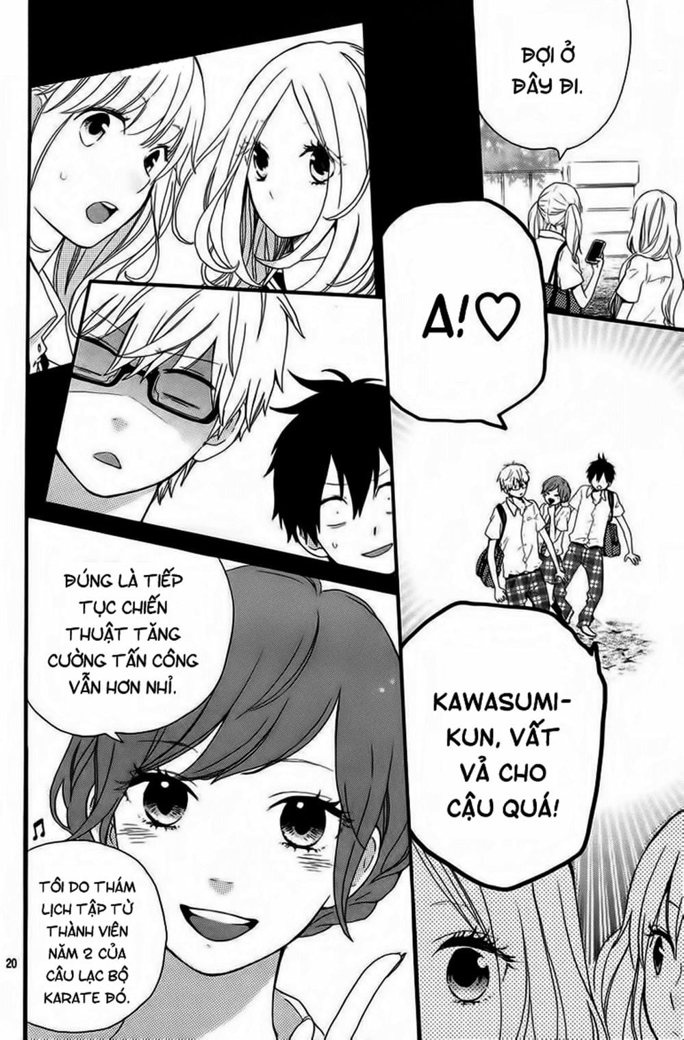 Truyện Tranh Tình Yêu Tuổi Teen Ngọt Ngào - Hibi Chouchou trang 4