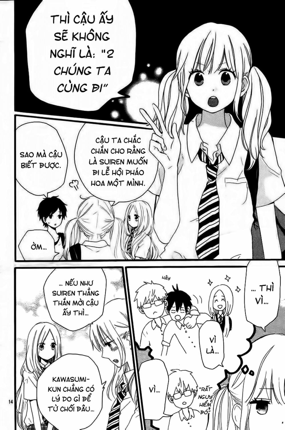 Truyện Tranh Tình Yêu Tuổi Teen Ngọt Ngào - Hibi Chouchou trang 4
