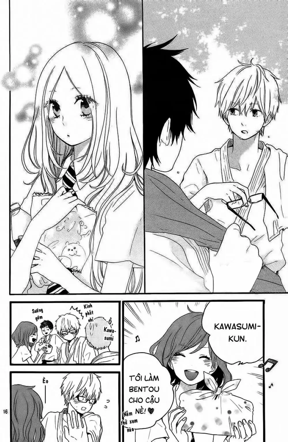 Truyện Tranh Tình Yêu Tuổi Teen Ngọt Ngào - Hibi Chouchou trang 4