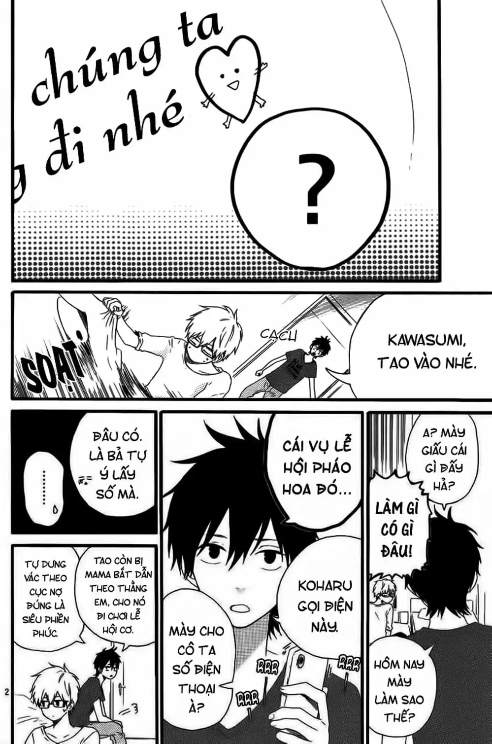 Truyện Tranh Tình Yêu Tuổi Teen Ngọt Ngào - Hibi Chouchou trang 4