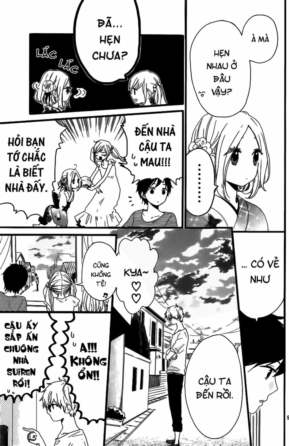 Truyện Tranh Tình Yêu Tuổi Teen Ngọt Ngào - Hibi Chouchou trang 4