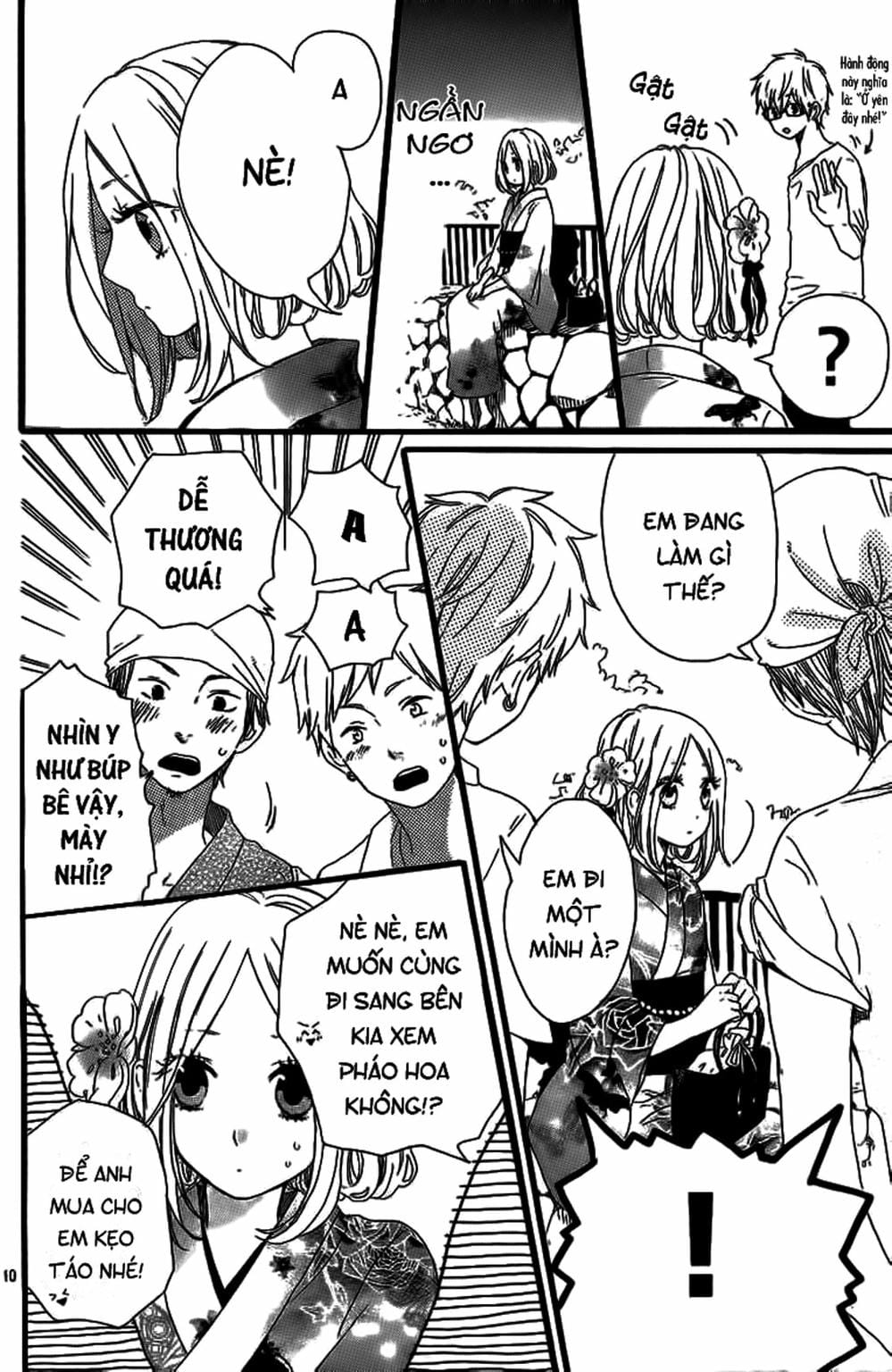 Truyện Tranh Tình Yêu Tuổi Teen Ngọt Ngào - Hibi Chouchou trang 4