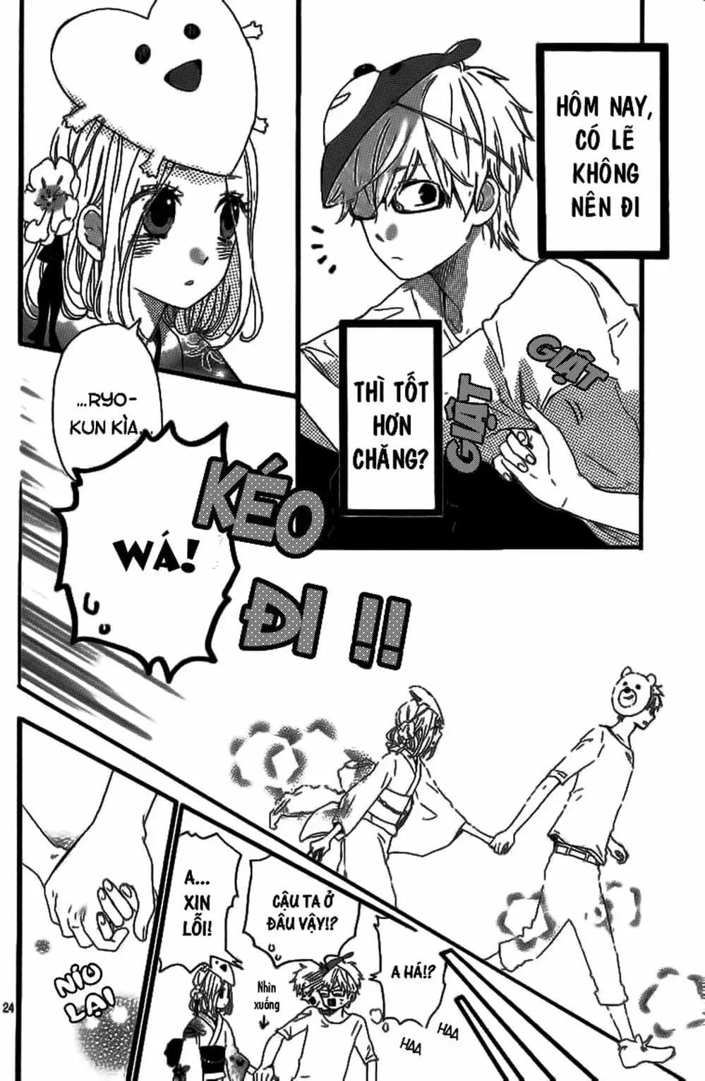 Truyện Tranh Tình Yêu Tuổi Teen Ngọt Ngào - Hibi Chouchou trang 4