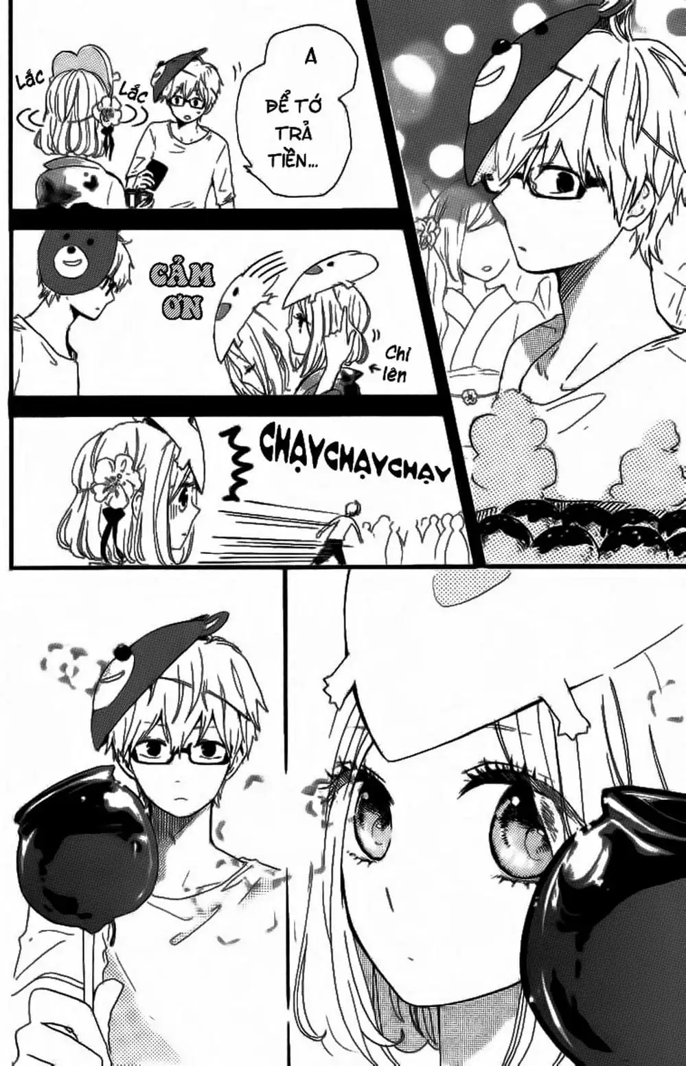 Truyện Tranh Tình Yêu Tuổi Teen Ngọt Ngào - Hibi Chouchou trang 4