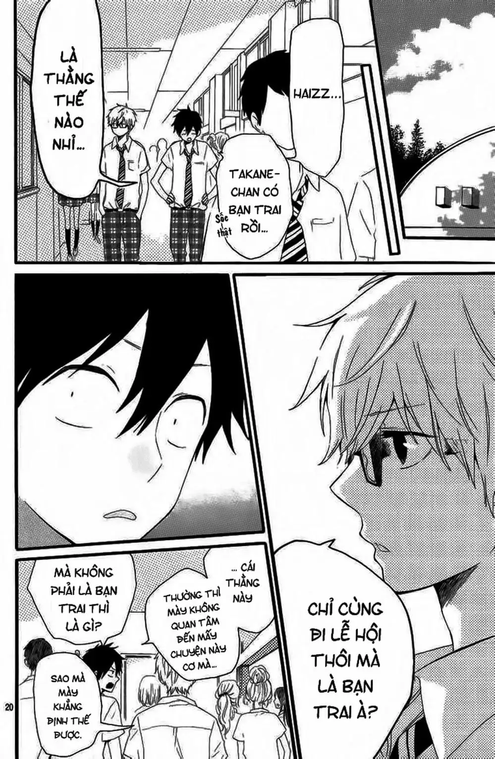 Truyện Tranh Tình Yêu Tuổi Teen Ngọt Ngào - Hibi Chouchou trang 4