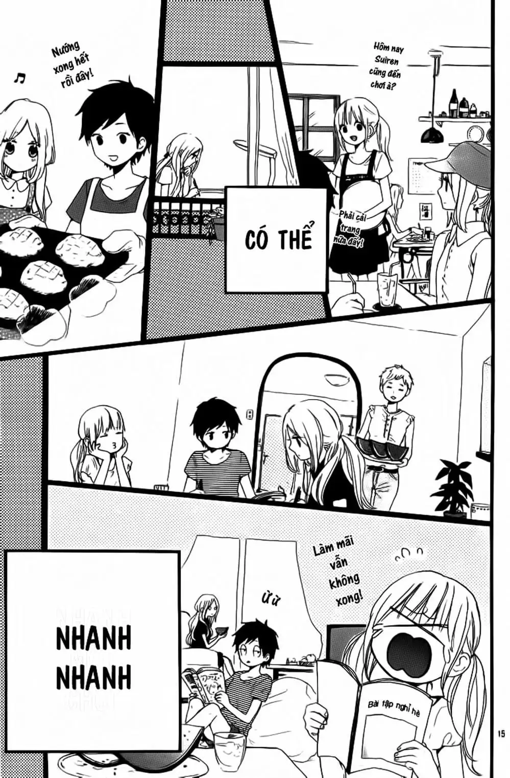 Truyện Tranh Tình Yêu Tuổi Teen Ngọt Ngào - Hibi Chouchou trang 4