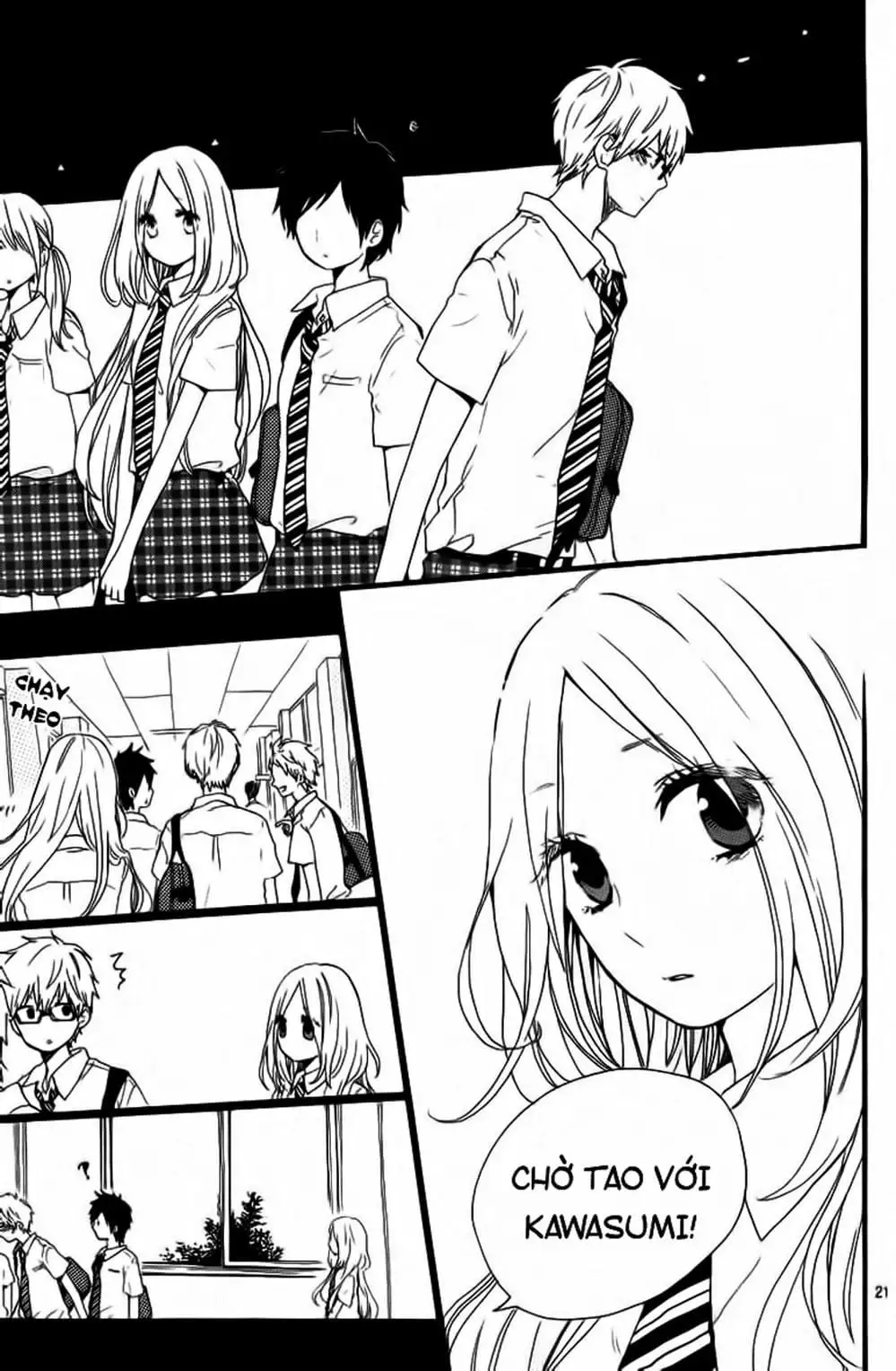 Truyện Tranh Tình Yêu Tuổi Teen Ngọt Ngào - Hibi Chouchou trang 4