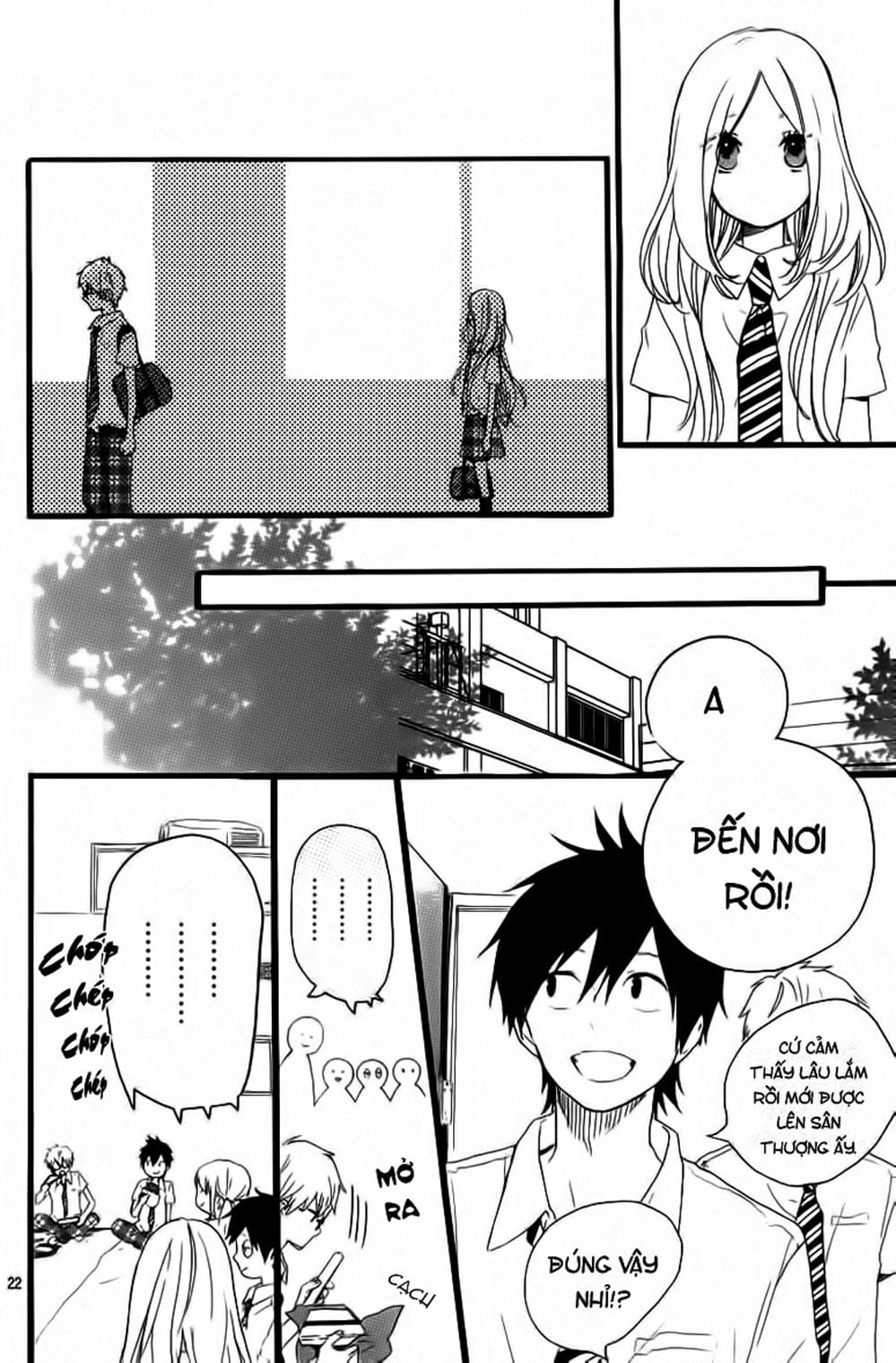 Truyện Tranh Tình Yêu Tuổi Teen Ngọt Ngào - Hibi Chouchou trang 4