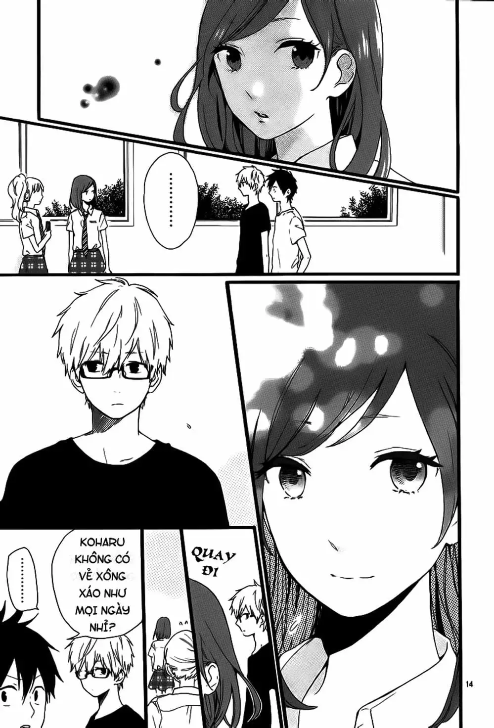 Truyện Tranh Tình Yêu Tuổi Teen Ngọt Ngào - Hibi Chouchou trang 4