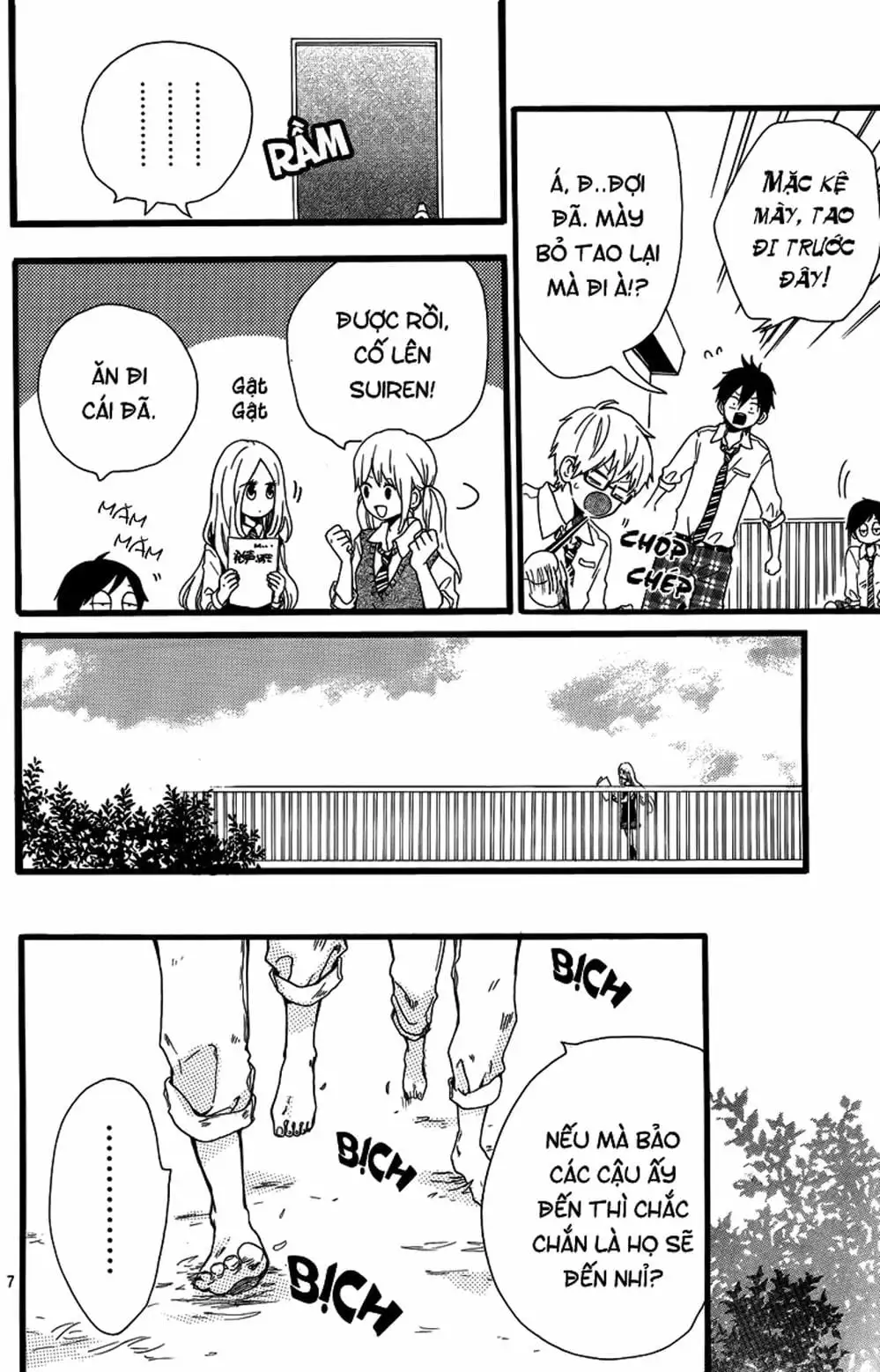 Truyện Tranh Tình Yêu Tuổi Teen Ngọt Ngào - Hibi Chouchou trang 4