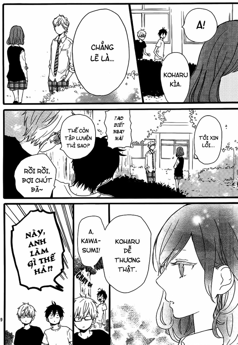 Truyện Tranh Tình Yêu Tuổi Teen Ngọt Ngào - Hibi Chouchou trang 4