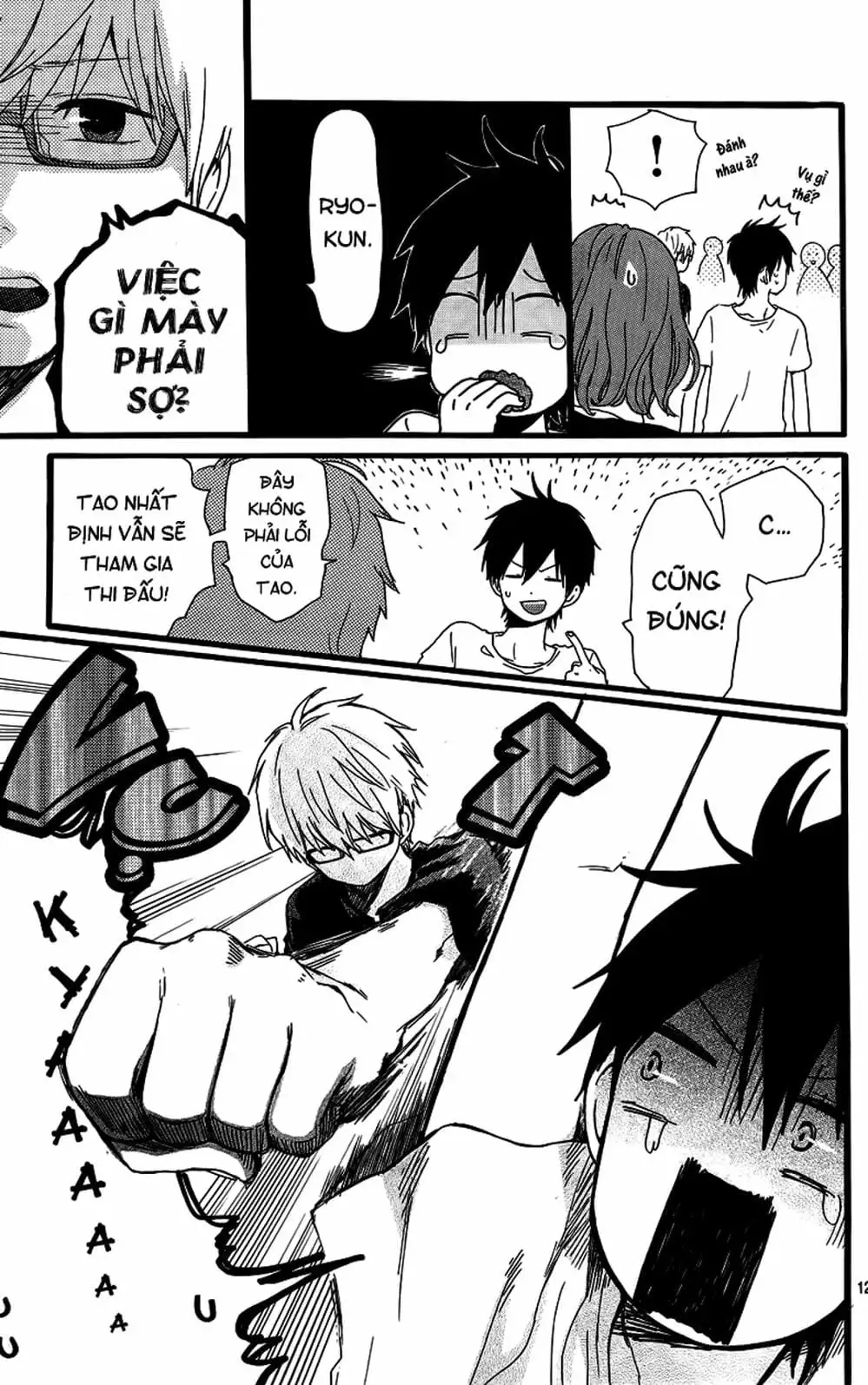 Truyện Tranh Tình Yêu Tuổi Teen Ngọt Ngào - Hibi Chouchou trang 4