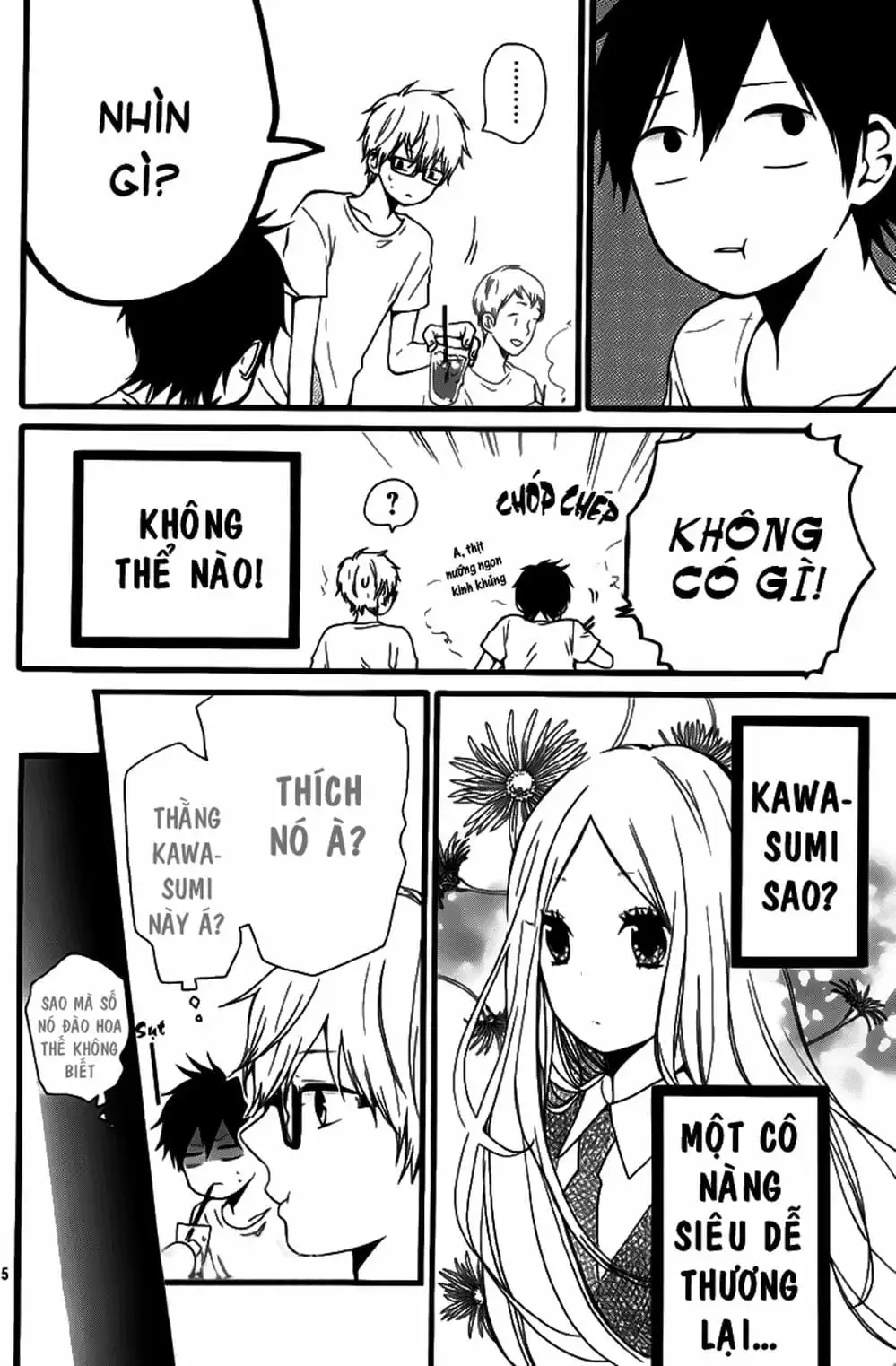 Truyện Tranh Tình Yêu Tuổi Teen Ngọt Ngào - Hibi Chouchou trang 4