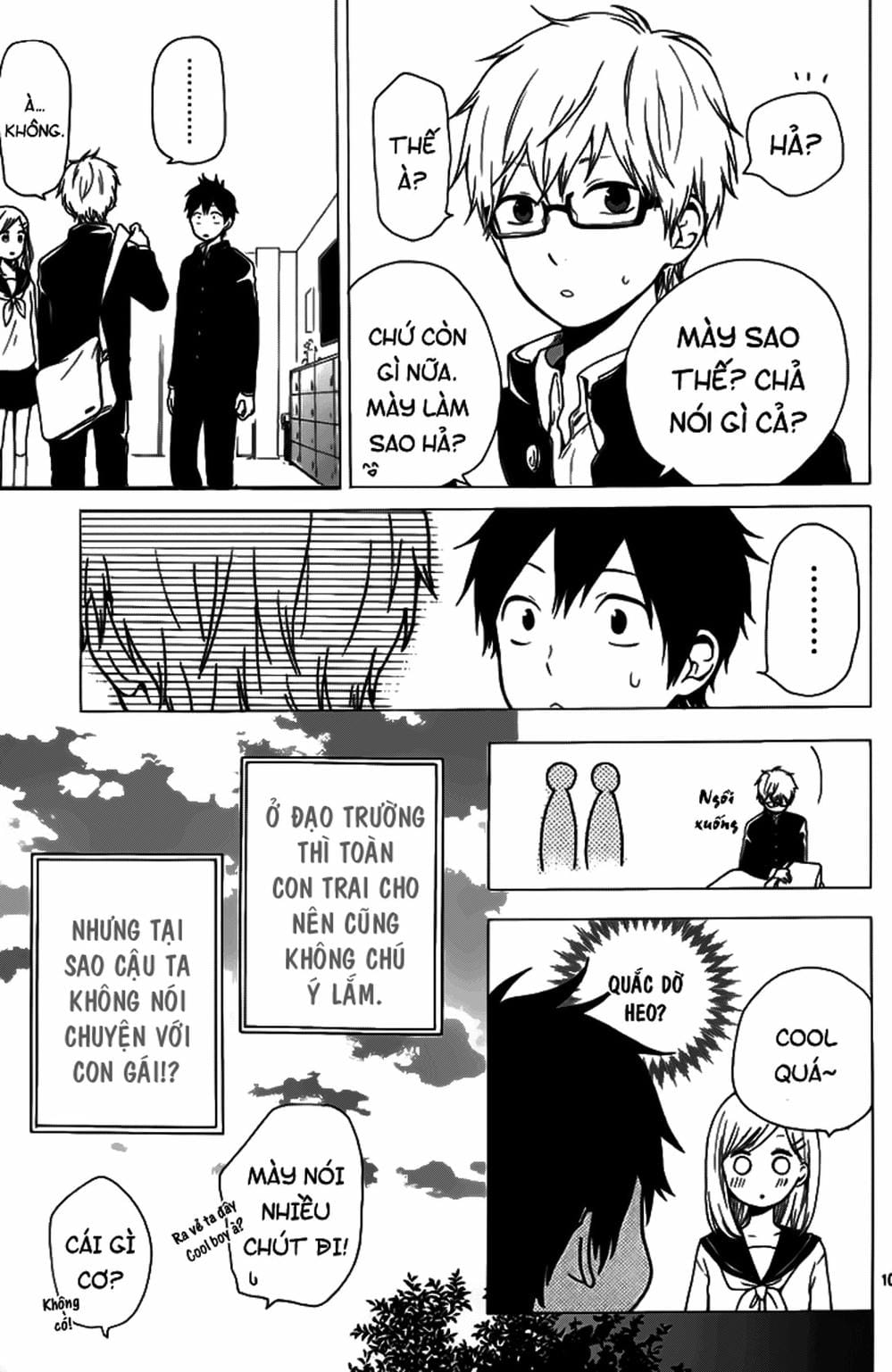 Truyện Tranh Tình Yêu Tuổi Teen Ngọt Ngào - Hibi Chouchou trang 4