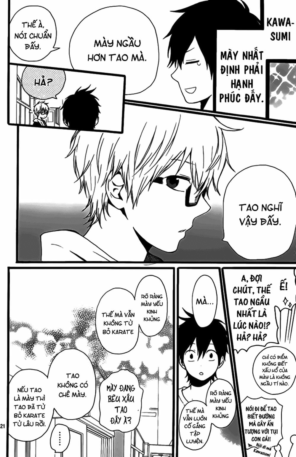 Truyện Tranh Tình Yêu Tuổi Teen Ngọt Ngào - Hibi Chouchou trang 4