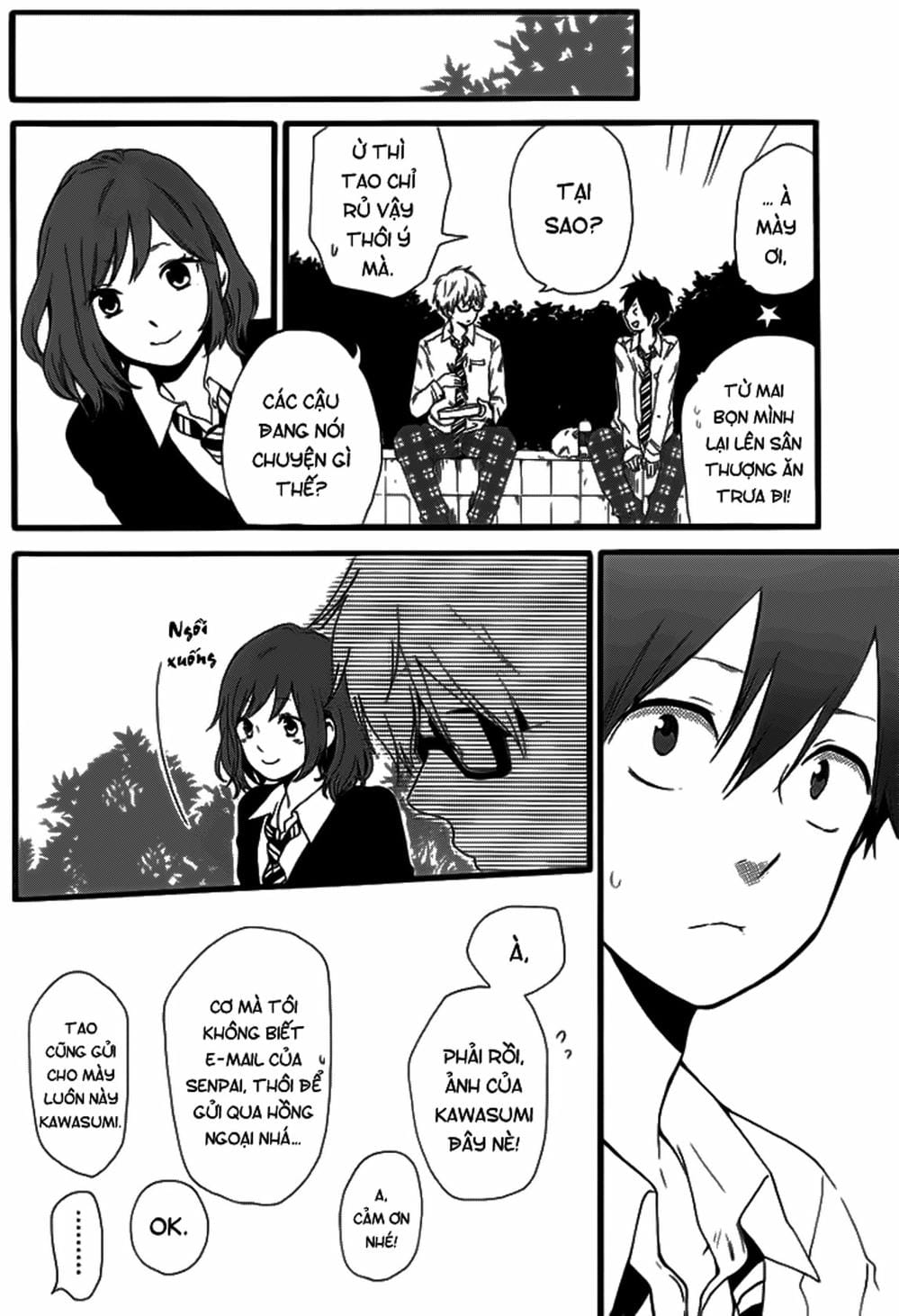 Truyện Tranh Tình Yêu Tuổi Teen Ngọt Ngào - Hibi Chouchou trang 4