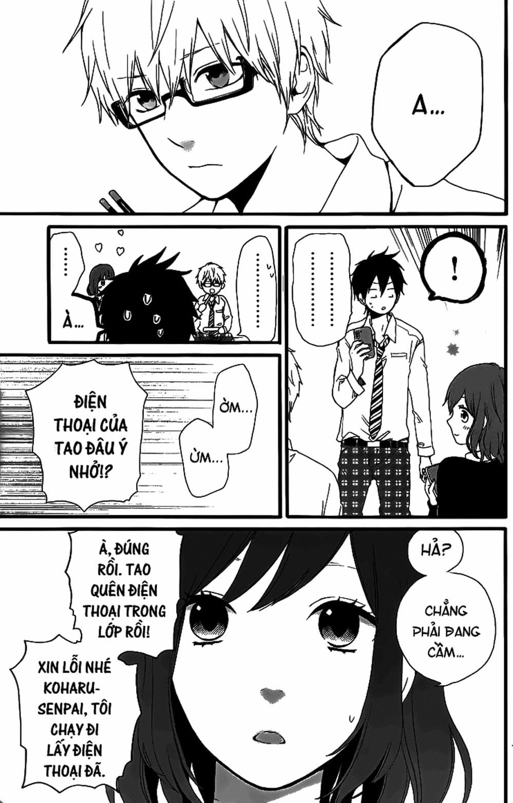 Truyện Tranh Tình Yêu Tuổi Teen Ngọt Ngào - Hibi Chouchou trang 4