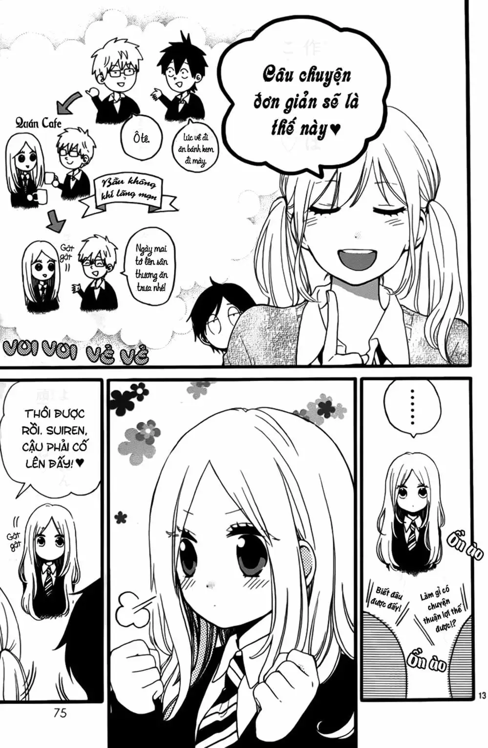 Truyện Tranh Tình Yêu Tuổi Teen Ngọt Ngào - Hibi Chouchou trang 4