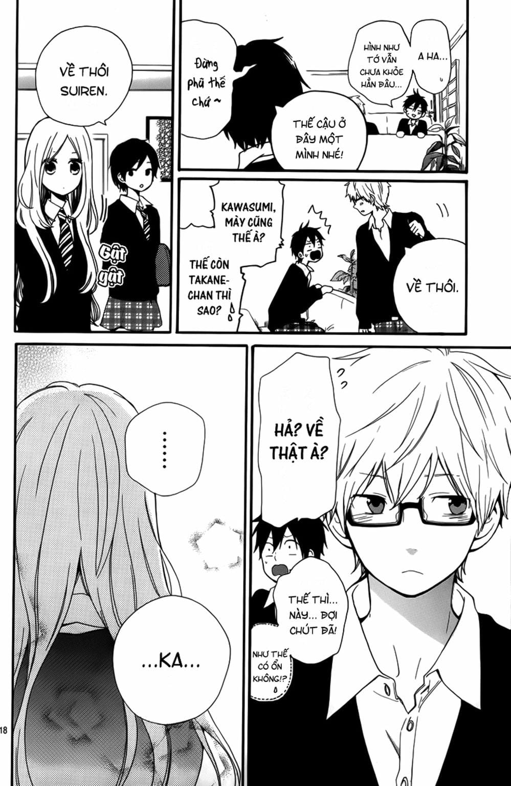 Truyện Tranh Tình Yêu Tuổi Teen Ngọt Ngào - Hibi Chouchou trang 4