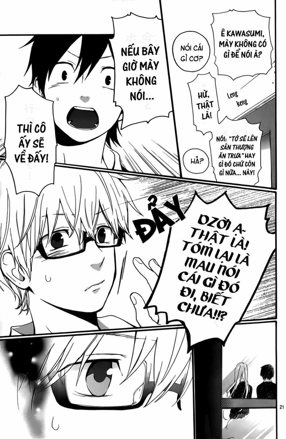 Truyện Tranh Tình Yêu Tuổi Teen Ngọt Ngào - Hibi Chouchou trang 4